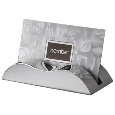 Nambe Wave Business Card Holder