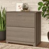 Cabot 2 Drawer File Cabinet Ash Gray - Bush Furniture: Transitional Style, Open-Safe Drawers, MDF Laminate - 2 of 4