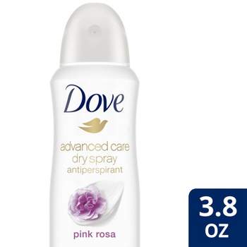Dove Beauty Advanced Care Pink Rosa 48-Hour Antiperspirant & Deodorant Dry Spray – 3.8oz