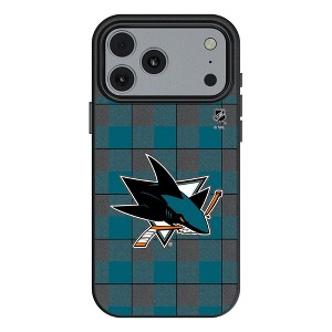 NHL Western Conference Teams Plaid MagSafe Compatible Cell Phone Case for Apple iPhone 17 Series - 1 of 4
