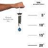 Woodstock Windchimes Woodstock Blue Lapis Chime  Wind Chimes For Outside  Wind Chimes For Garden  Patio  and Outdoor DÃƒÂ©cor  21"L - 3 of 4