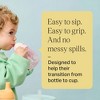 LunaLulinlk Weighted Straw Cup, 10oz, 6 Months+, Easy Transition Toddler Cup, Silicone Weighted Straw and Easy-Hold Handles, Pink, 1 Count - 4 of 4
