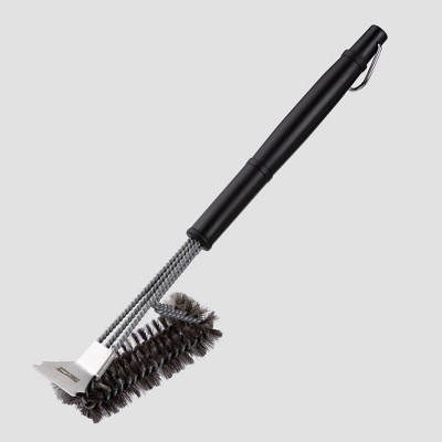 Traeger Grills BBQ Cleaning Brush in Stainless Steel