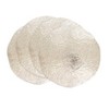 Saro Lifestyle Organic Shaped Charger (Set of 4) - 3 of 4