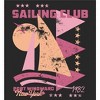 Sailing Club Vintage-Inspired Adult Crew Neck Short Sleeve Tee - 2 of 3