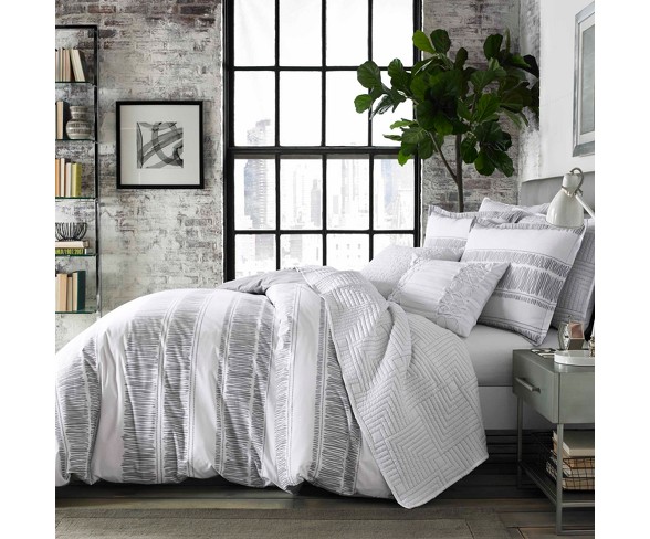 White Ziggy Bedding Collection - City Scene