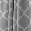 Treillage Back Tab Blackout Window Curtain Panels - Exclusive Home - image 3 of 4