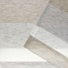 Exclusive Home Bern Stripe Light Filtering Semi-Sheer Rod Pocket Curtain Panel Pair, 54"x96", Cafe - 3 of 3
