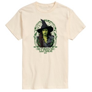 Men's - Wicked - Art Noveau Elphaba Short Sleeve Graphic T-Shirt - 1 of 4