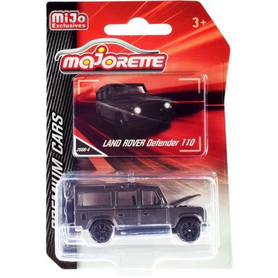 Land Rover Defender 110 Matt Gray "Premium Cars" 1/60 Diecast Model Car by Majorette