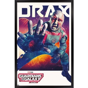 Trends International Marvel Guardians of the Galaxy Vol. 3 - Drax One Sheet Framed Wall Poster Prints - 1 of 4