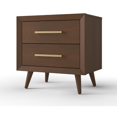 Child Craft Cranbrook 2 Drawer Nightstand for Nursery or Bedroom, Large Storage Drawers, Made of Sturdy Pinewood, Non-Toxic, Baby Safe Finish