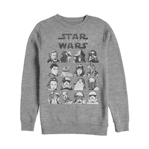 Men's Star Wars The Last Jedi Character Page Sweatshirt - 1 of 3