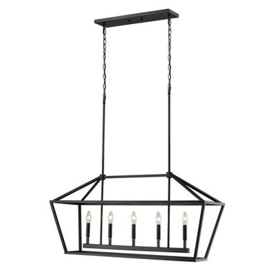 Millennium Lighting 5 - Light Pendant in  Matte Black