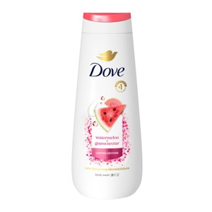 Dove Beauty Body Wash - Watermelon + Guava - Limited Edition 24HR Lotion-Soft Skin - 20 fl oz - 1 of 4