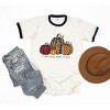 Simply Sage Market Women's I Love Fall Most Of All Pumpkins Short Sleeve Ringer Tee - 3 of 4