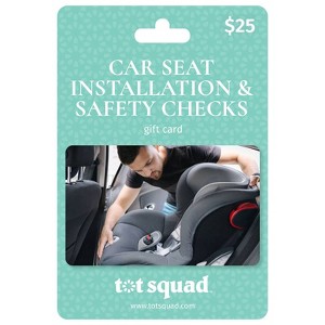 $25 Car Seat Installation & Safety Check with a CPST Baby Registry Essentials Gift Card (Email Delivery) - 1 of 2