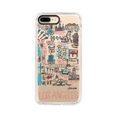 OTM Essentials Apple iPhone 8 Plus/iPhone 7 Plus Tough Edge Travel Clear Case -  Los Angeles