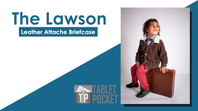 McKlein Lawson Leather Attache Briefcase, 2 of 9, play video