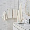 2pk Turkish Cotton Hand Towel White - Wellbe - 3 of 4