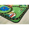 City Road Play Rug Interactive Classroom Rug for Kids Playroom and Learning Fun, Rectangle - 3 of 4