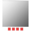 Aghana Digitals 7-Piece Square Synthetic Glass Wall Mirror Set with Mirror Finish - Indoor - 4 of 4