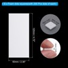 Unique Bargains 3D Dual-Adhesive Craft DIY Foam Dot Square Stickers White - 2 of 4