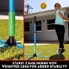 Franklin MLB Youth Batting Tee Adjustable Train Tee for Kids 23” – 33” Inches - 4 of 4