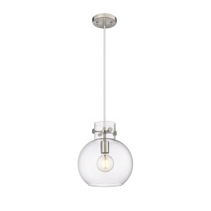 Newton Sphere - 1 Light Pendant In Industrial Style-11.13 Inches Tall and 10 Inches Wide - 1 of 1