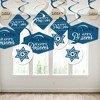 Big Dot of Happiness Happy Passover - Pesach Party Hanging Decor - Party Decoration Swirls - Set of 40 - 3 of 4