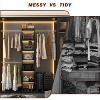 APRILSOUL  All-in-One Closet Organizer – Sturdy Wood Tower with Expandable Rods and Shelves - 4 of 4