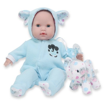 JC Toys Berenguer Boutique 15" Baby Doll - Blue Outfit
