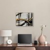 Art Remedy Golden Swirls Modern Minimal Abstracts Framed - 2 of 4