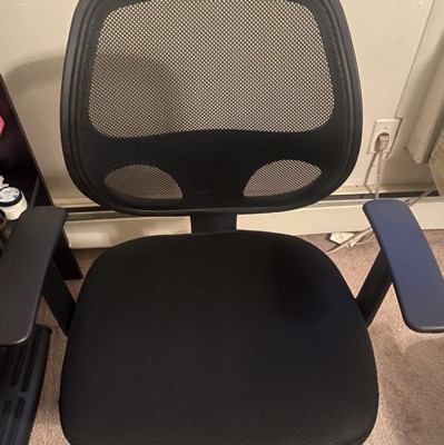 Mid-Back Mesh Computer Chair Black - Belnick