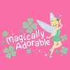 Girl's Peter Pan Magically Adorable Clover Crop T-Shirt - 2 of 3