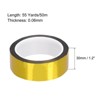 Unique Bargains Self-Adhesive Gap Sealing Metalized Tape for Graphic Art - 2 of 4