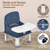 BabyBond Baby Travel Booster Seat with Double Tray - 2 of 4