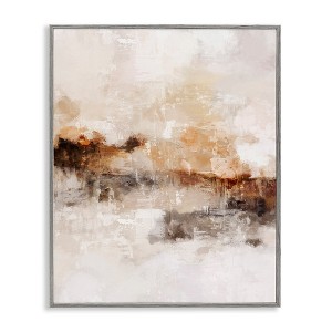 Stupell Industries Beige & Brown Abstract, 11" x 14" - 1 of 4