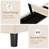 King Bed Frame with Upholstered Headboard, Heavy-Duty Platform Bed Frame with Strong Wood Slats, No Box Spring Needed/Noise Free/Easy Assembly - 3 of 4