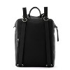 The Sak Women's Loyola Leather Convertible Backpack, Black, One Size US - 4 of 4
