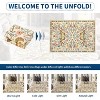 Washable Hallway Runner Rug, Non-Slip Low Pile Farmhouse Carpet, Soft Indoor Floor Mat for Bedroom, Laundry - 4 of 4