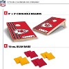 NFL Kansas City Chiefs 2'x3' Wood Cornhole Set - 2 of 4