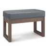NicBex Modern Soft Cushion Small Footstool Ottoman Bench with U-Shaped Legs,Upholstered Shoe Bench for Living Room,Bedroom,Entryway - 2 of 4