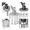 Crystal Matte Black Bathroom Vanity Light Modern Bathroom Vanity Light Fixtures Over Mirror Bath Wall Lighting, e26 Base - 2 of 4