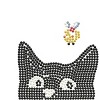 DIAMOND DOTZ Quick DOTZ Mischievous Black Cat Diamond Art Painting Kit 5.1" X 5.1" - 2 of 4