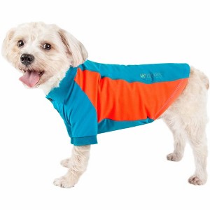 Pet Life (R) Active 'Barko Pawlo' Relax-Stretch Wick-Proof Performance Dog Polo T-Shirt - 1 of 4