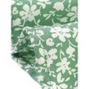 Agnes Orinda Women's Plus Size Stretchy High Waist Layered Flowy Pocket Casual Floral Maxi A Line Skirts - 4 of 4