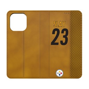 NFL Pittsburgh Steelers Players Game Tactic Folio Cell Phone Case for Apple iPhone - 1 of 4