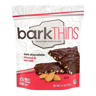 barkTHINS Almond with Sea Salt Dark Chocolate - 4.7oz