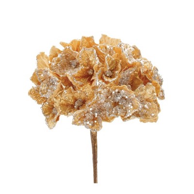 Melrose Beaded Hydrangea Stem (Set of 2)